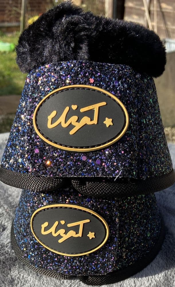 SS20 Eliza T Luxury Glitter Over Reach Boots Dragon Tears