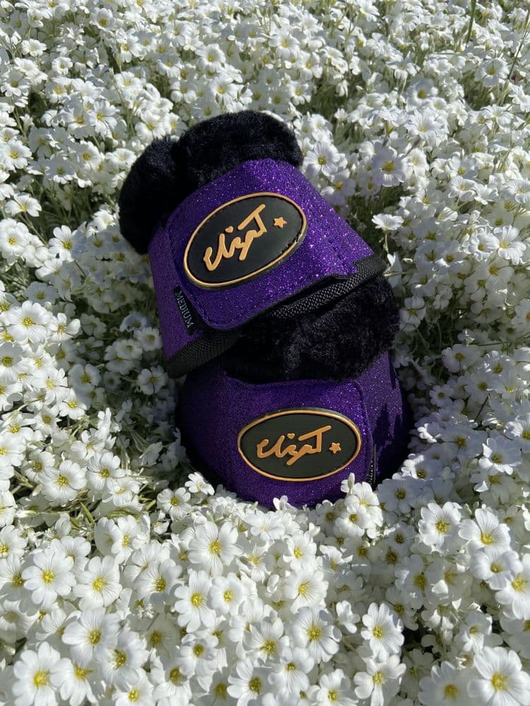 Professional choice deals gold glitter boots