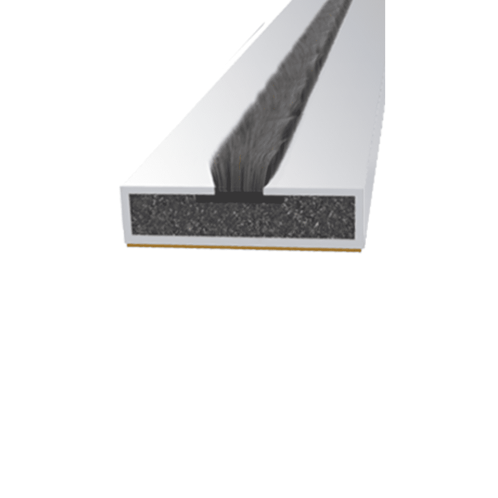 10mm white intumescent fire & smoke strips 2 1mtr