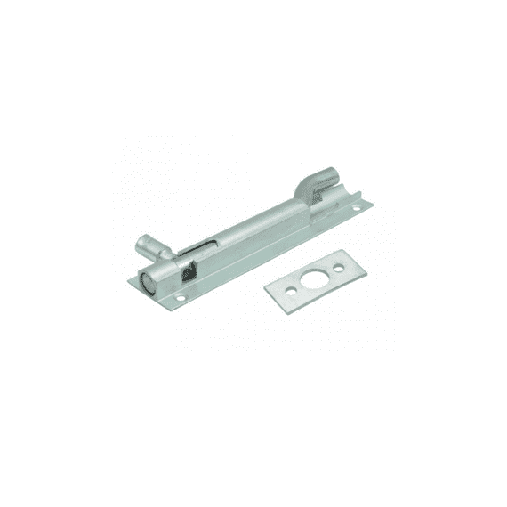 4"" Necked Barrel Bolt Aluminium (14)