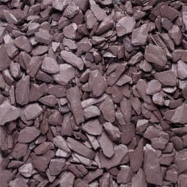 40mm Plum Slate Chippings