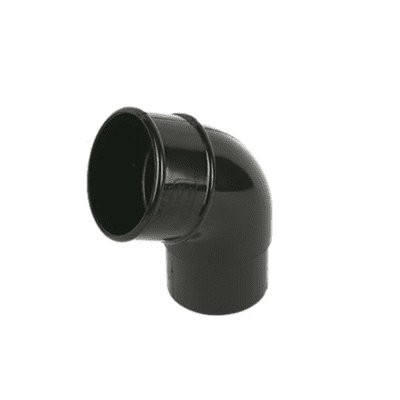 68mm down pipe round 112 deg offset bend