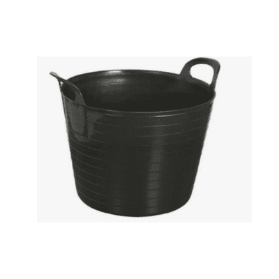 Black Flexi Tub 40ltr