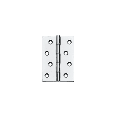 Chrome 4'' hinge pair