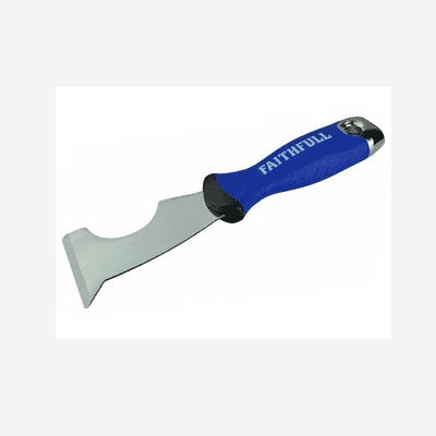 Faithfull soft grip 4 in 1 decorators tool