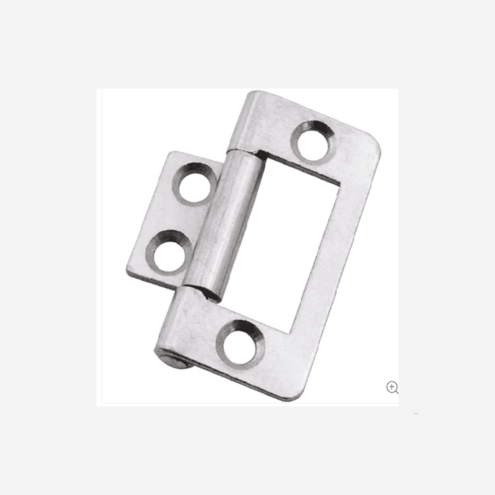 FLUSH HINGE BZP 60MM PAIR