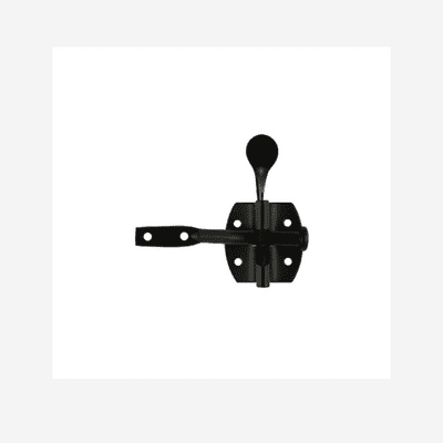 GATE LATCH AUTO 1819 BLACK