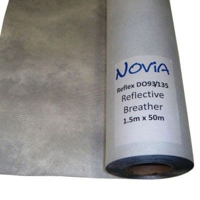 novia reflective breather felt 1.5mtr x 50 mtr