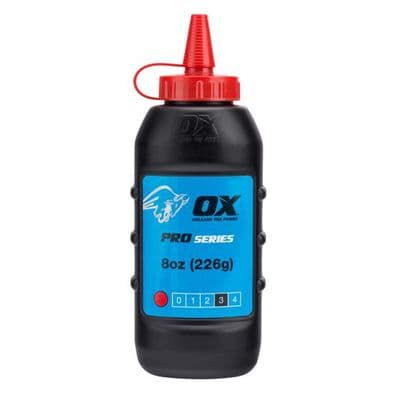 OX Pro Chalk Refill 226g - Red