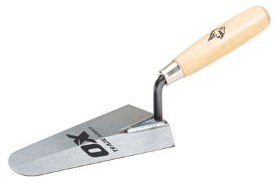 OX Trade Gauging Trowel - Wooden Handle  7