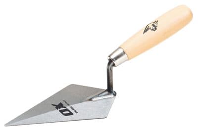 OX Trade Pointing Trowel - Wooden Handle  6