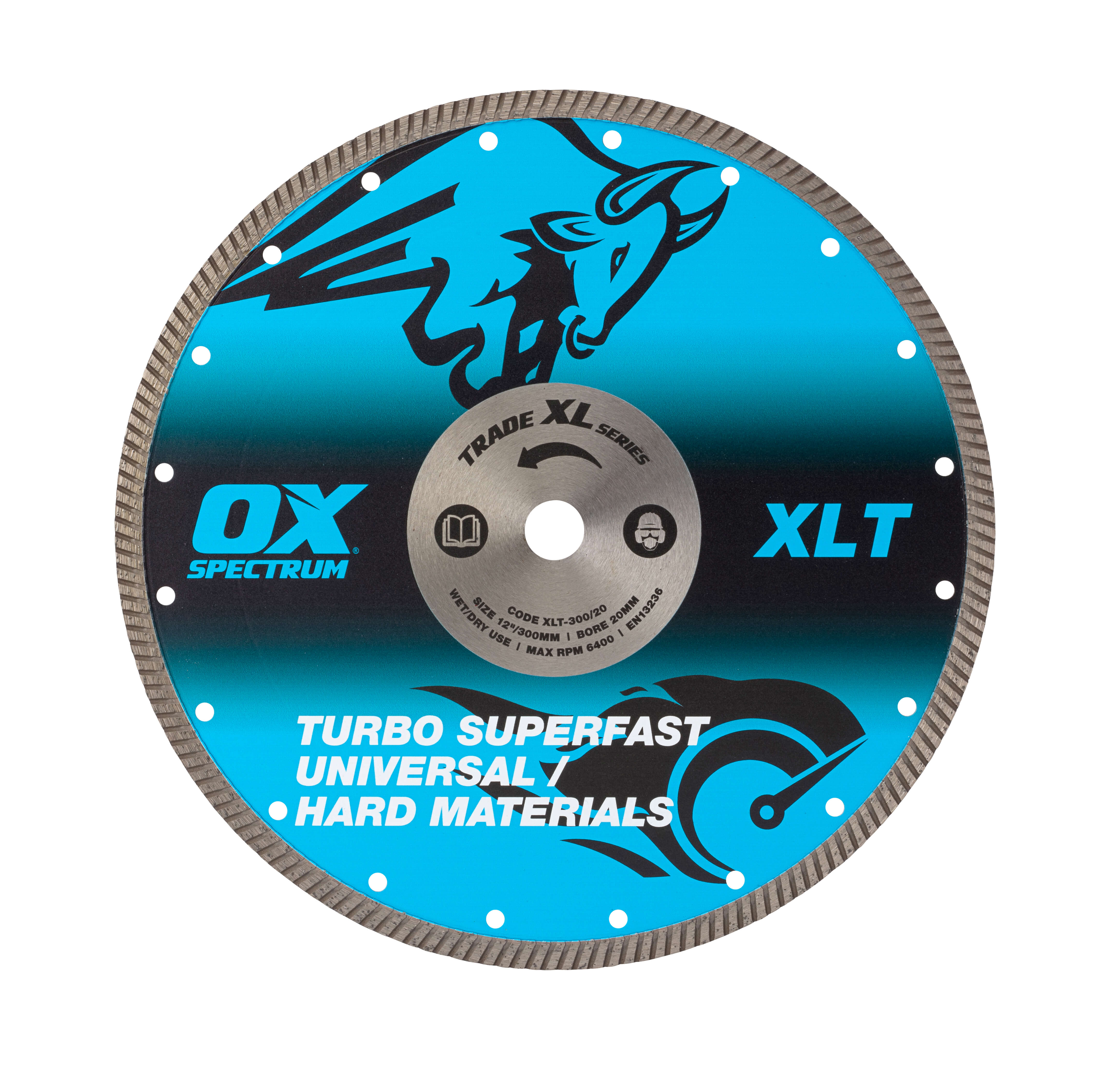 OX Trade XL Turbo Diamond Blade - Universal & GP - 300/20mm