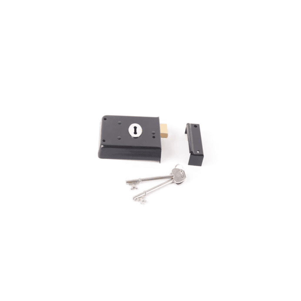 3 Lever Rim Lock Deadlock With Key Both Sides Union 1139 Rim Deadlock – Right Hand 152mm ...