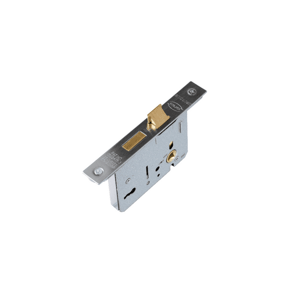 Sash Lock 3 Lever 65mm NP/EB