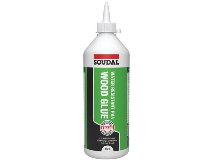 Soudal White Water Resistant D3 Wood Adhesive soudal-white-water-resistant-d3-wood-adhesive