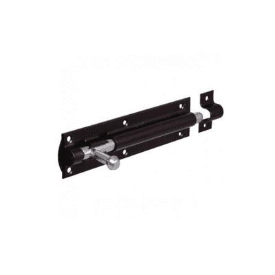 TOWER BOLT 923A BLACK 150MM