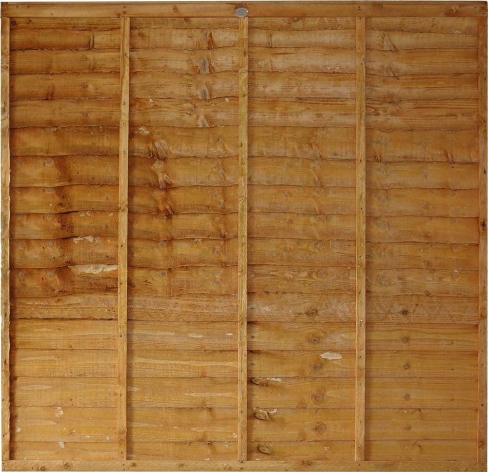 Waney Lap Fence Panels