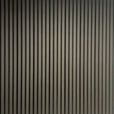 Ash Grey Wood Effect Slatted Wall Panels