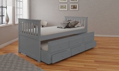 Captains Guest Bed Grey