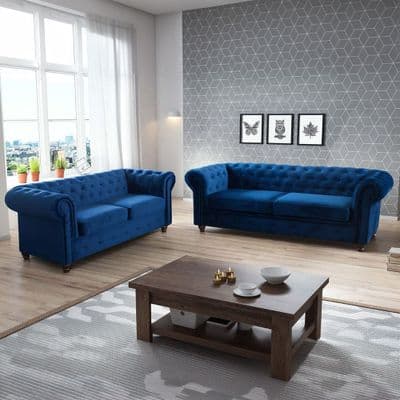 Serene Chesterfield Blue