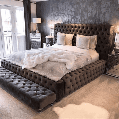 Serina Chesterfield Designer Bed