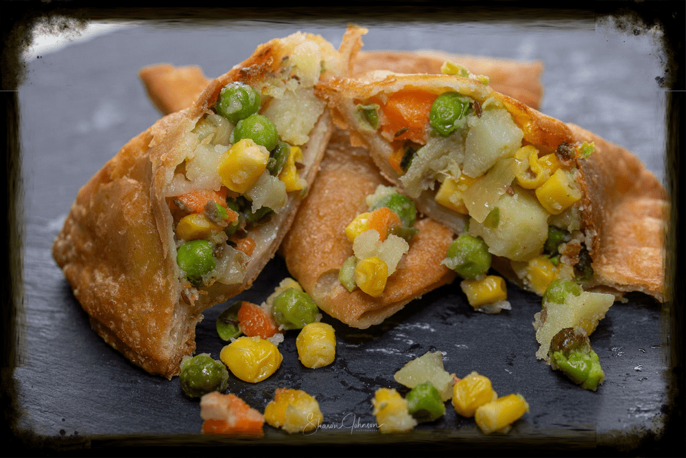Vegetable samosas vegan