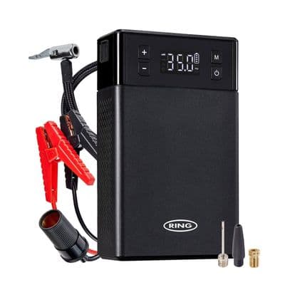 1000A 12v Lithium Jump Starter & Tyre Inflator By Ring