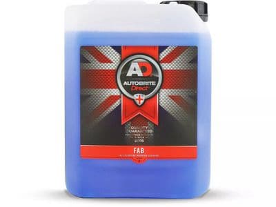 Autobrite Direct FAB Car Interior & Upholstery Cleaner Stain Remover 5L