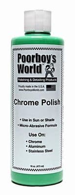Poorboys Chrome Aluminium & Stainless Steel Polish 473ml