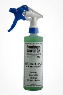 Poorboys Spray Air Freshener Green Apple Scent 473ml