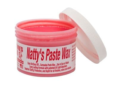 Poorboys World Nattys Paste Wax Carnauba Red