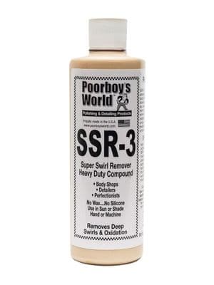Poorboys World SSR3 Super Swirl Remover Heavy Compound