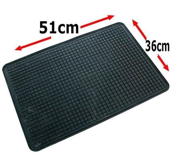 Single Rubber Car Mat 51 x 36 cm