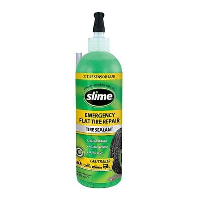 Slime Car Tyre Sealant Flat Tire Puncture Repair 16oz