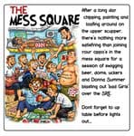 001- THE MESS Sq COASTER