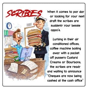 001- THE SCRIBE Coasters