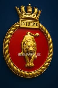 3D ships badge image (digital)
