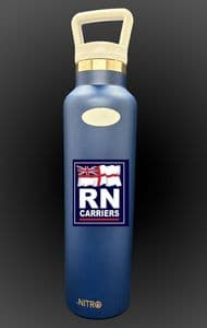 Blue Metal Drinks Bottle (Print) Carriers