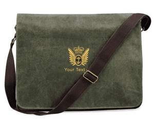 Canvas shoulder bag -Flight Aircrew