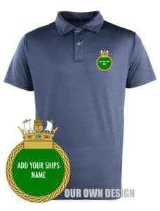 COOLCHECKER POLO PR612- SHIPS BADGE