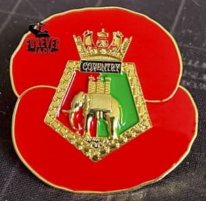 COVENTRY remembrance pin