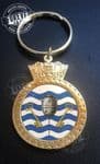 Crowned Ships Badge Key Ring