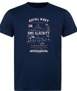 HMS ALACRITY SAILORS MESS REUNION T-SHIRT