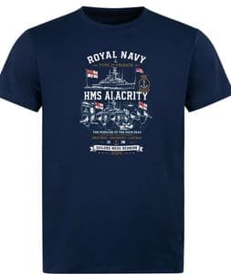 HMS ALACRITY SAILORS MESS REUNION T-SHIRT