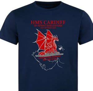 HMS CARDIFF REUNION T-SHIRT