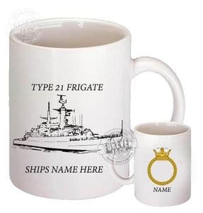 HMS T21 mug