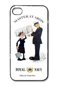 Master at Arms cartoon hard phone case