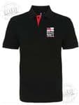 Mens Mid range contrast polo - RN VETERANS