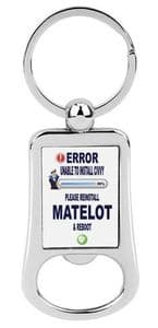 Metal key ring  bottle opener - Uploading