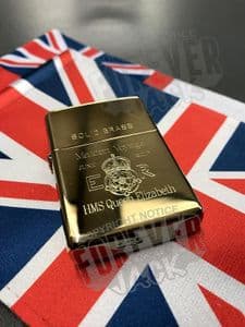 Queen Elizabeth Zippo